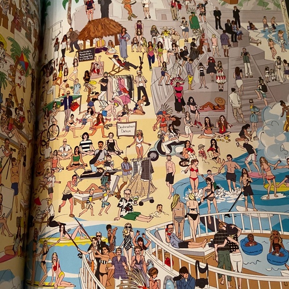 New "Where's Karl?" a fashion book parody of "Where's Waldo?" designer activity - Picture 4 of 7